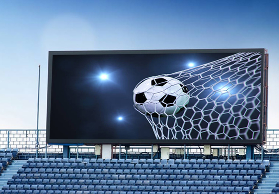 Visualizzazione di perimetro LED dello stadio di football americano di pubblicità di colore pieno P6.67 P8 P10