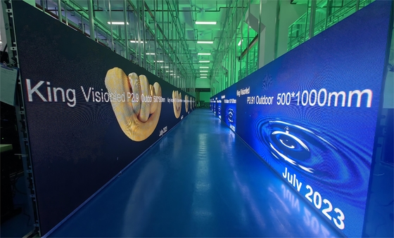 Bordo di pubblicità locativo all'aperto dell'esposizione di LED di colore pieno P3.91 500*500mm 500*1000mm