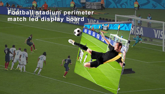 Lo schermo di visualizzazione dello stadio di football americano Videotron P10 ha condotto il sistema di pubblicità di perimetro
