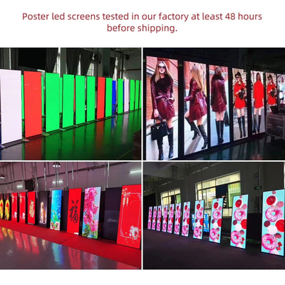 Display di poster a schermo a LED per centri commerciali