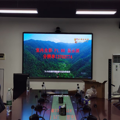 Esposizione d'impionbatura LCD di effetto di schermo 4K LED della video sostituzione dell'interno della parete di Shenzhen P1.86