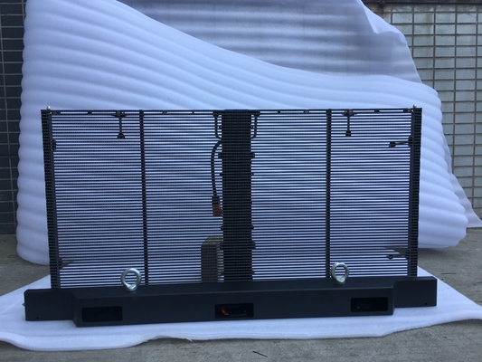 Esposizione facile di lavoro dell'installazione di temperatura -10~40℃ dello schermo della tenda della parete di vetro LED